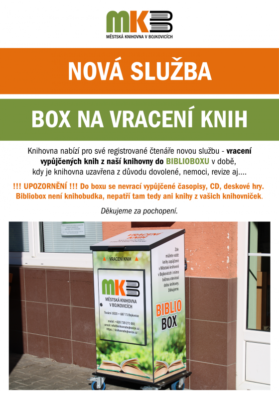 Nová služba knihovny