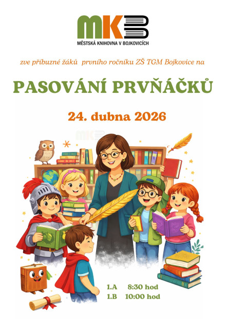 Pasování dětí z Bojkovic