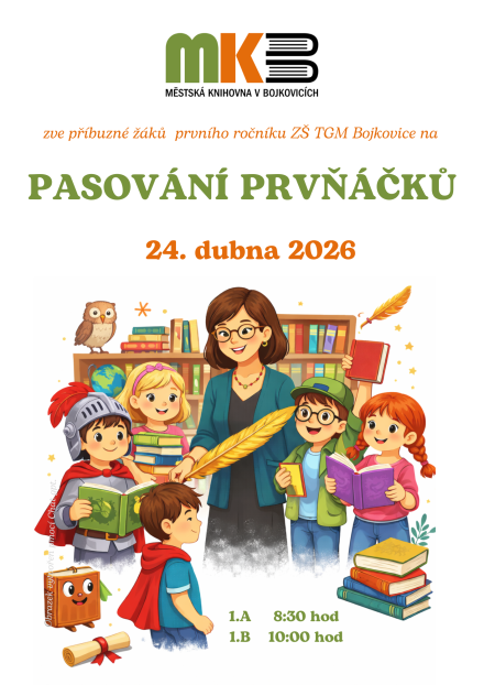 Pasování dětí z Bojkovic