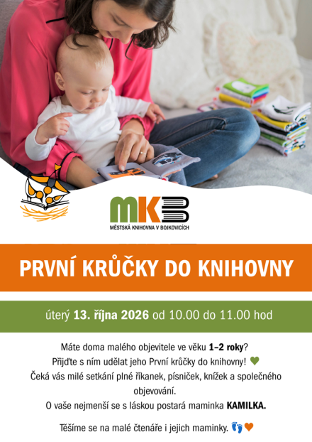 Akce pro rodiče s dětmi od 1 do 2 let